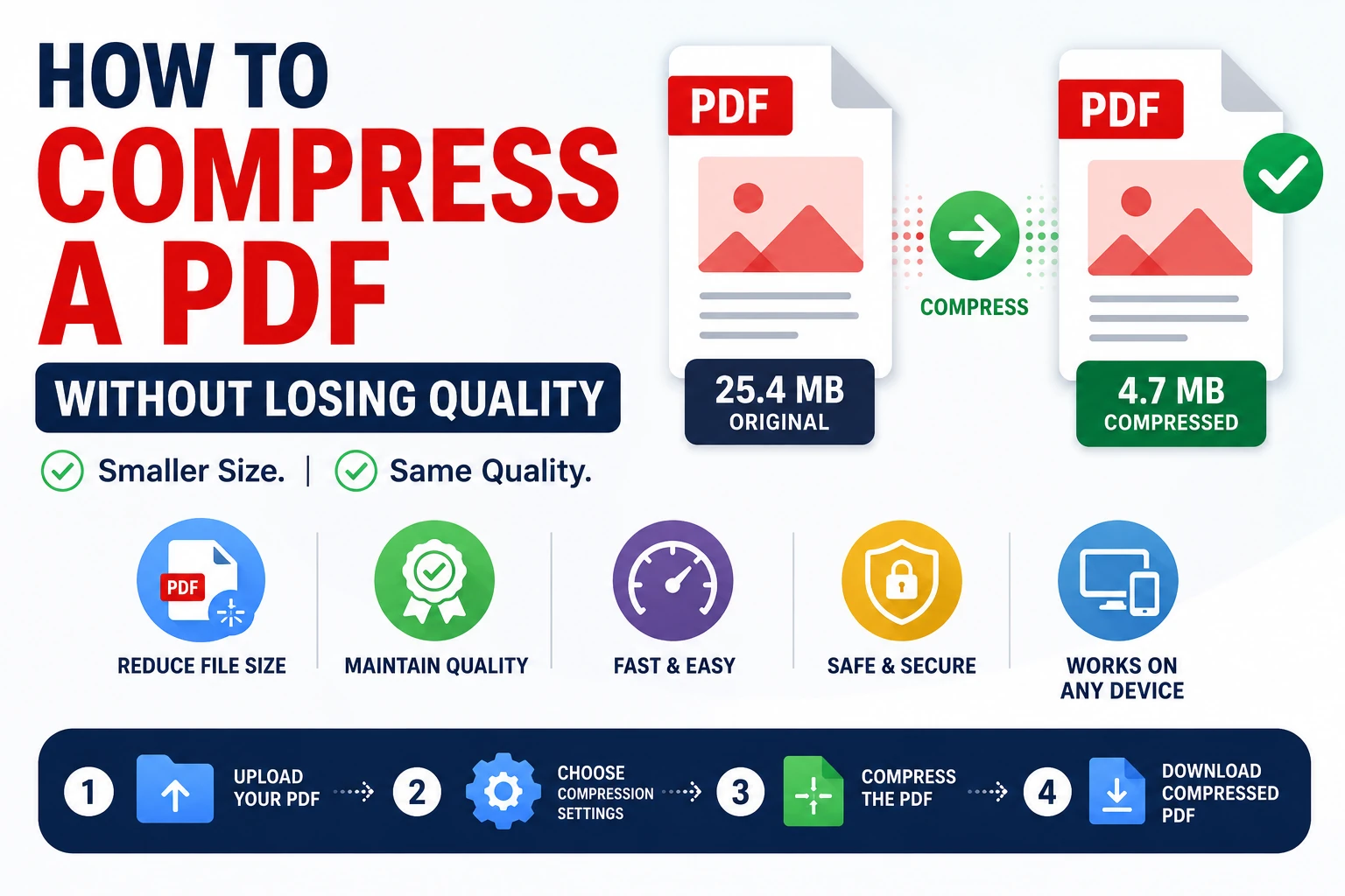 How to Compress a PDF Without Losing Quality